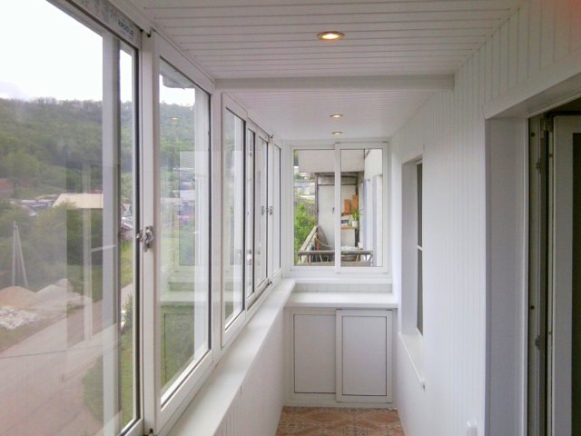 отделка балконов