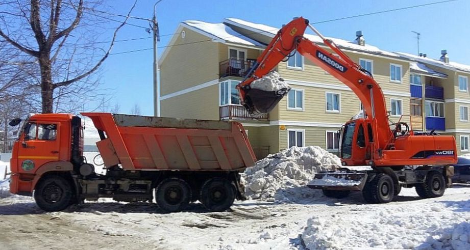 Где заказать вывоз снега с погрузкой в Москве?